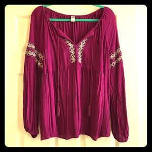 Old Navy Peasant Top